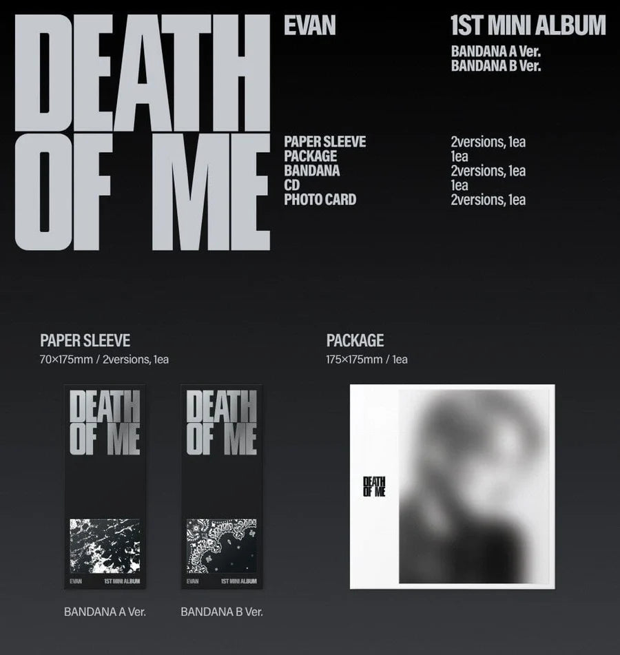 EVAN - DEATH OF ME (BANDANA VER.)