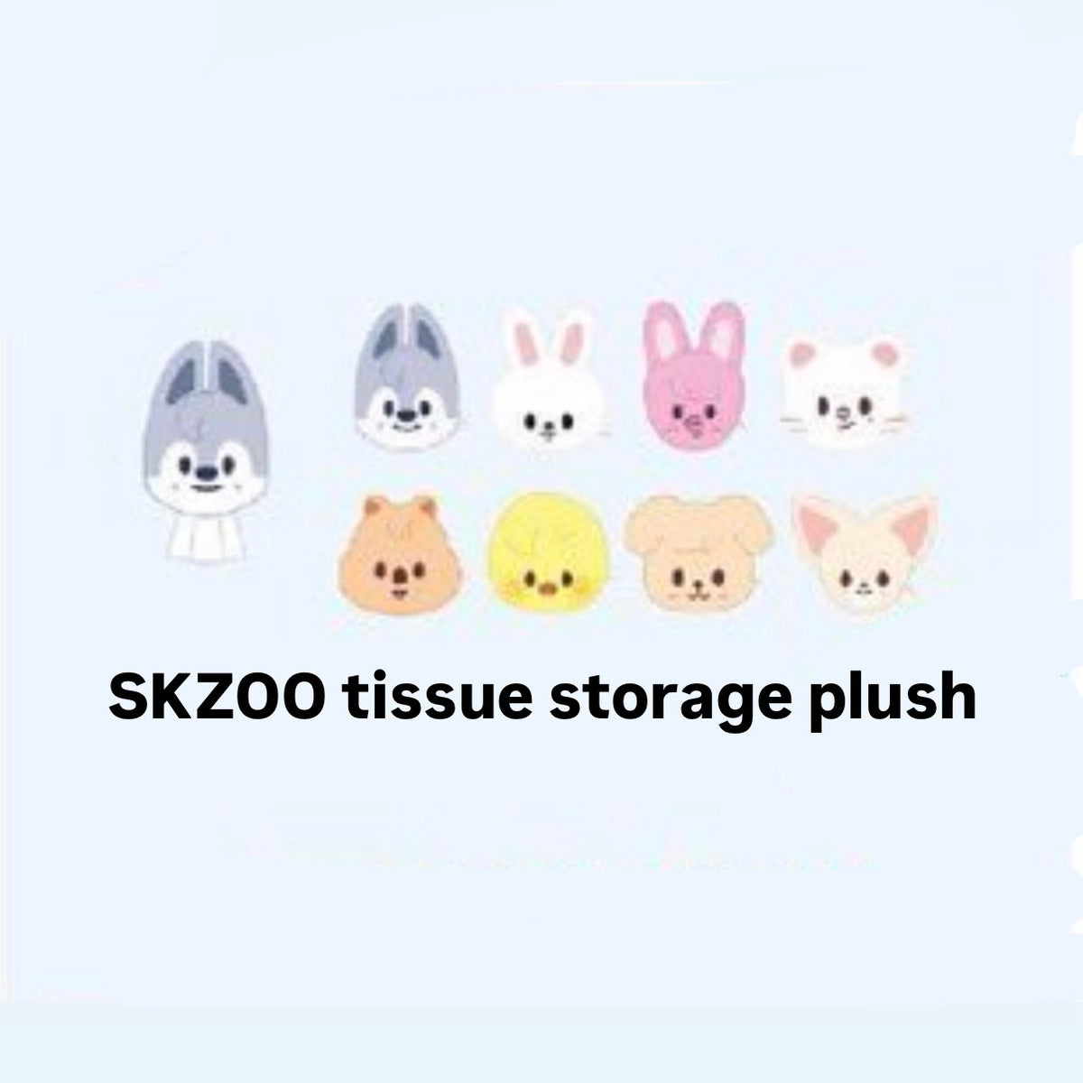 STRAY KIDS - SKZOO tissue storage plush