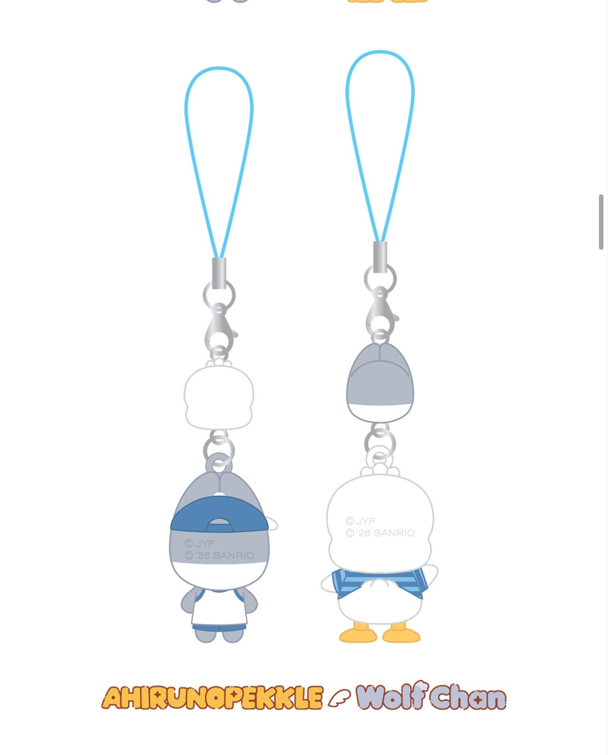 STRAY KIDS - SKZOO X SANRIO COUPLE KEYRINGS [OCTOBER  restock]