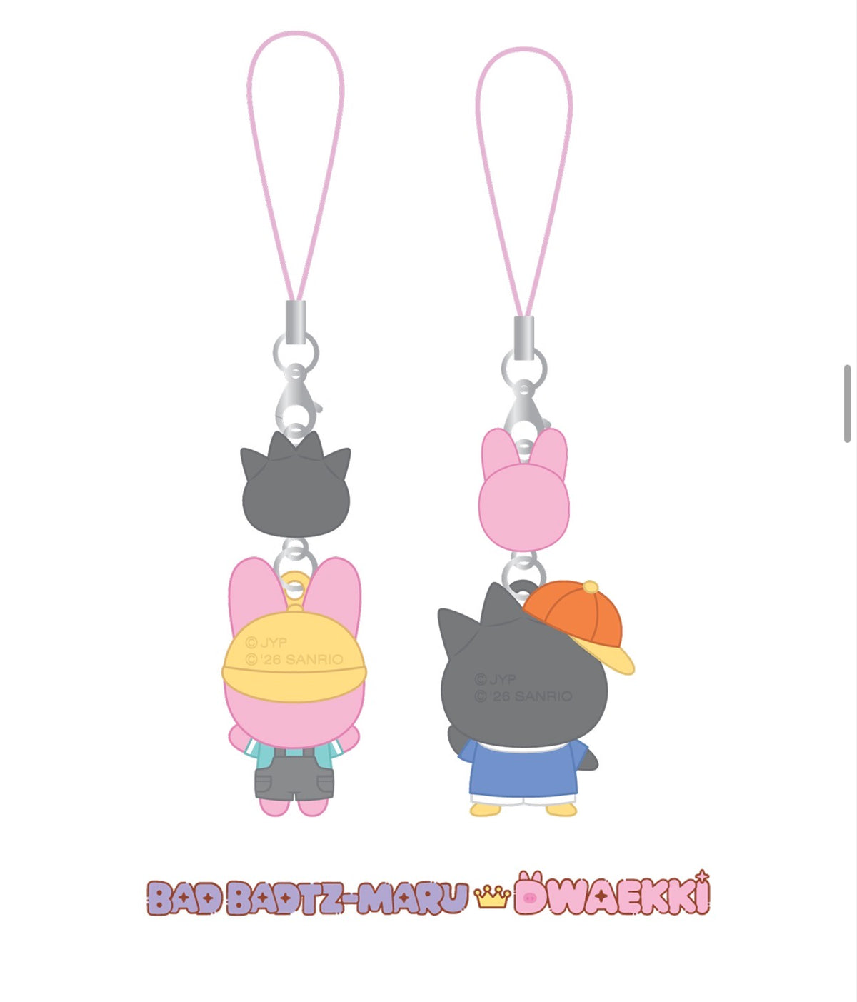 STRAY KIDS - SKZOO X SANRIO COUPLE KEYRINGS [OCTOBER  restock]