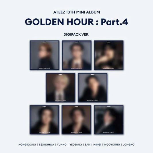 ATEEZ - GOLDEN HOUR : Part.4 (digipack ver.)