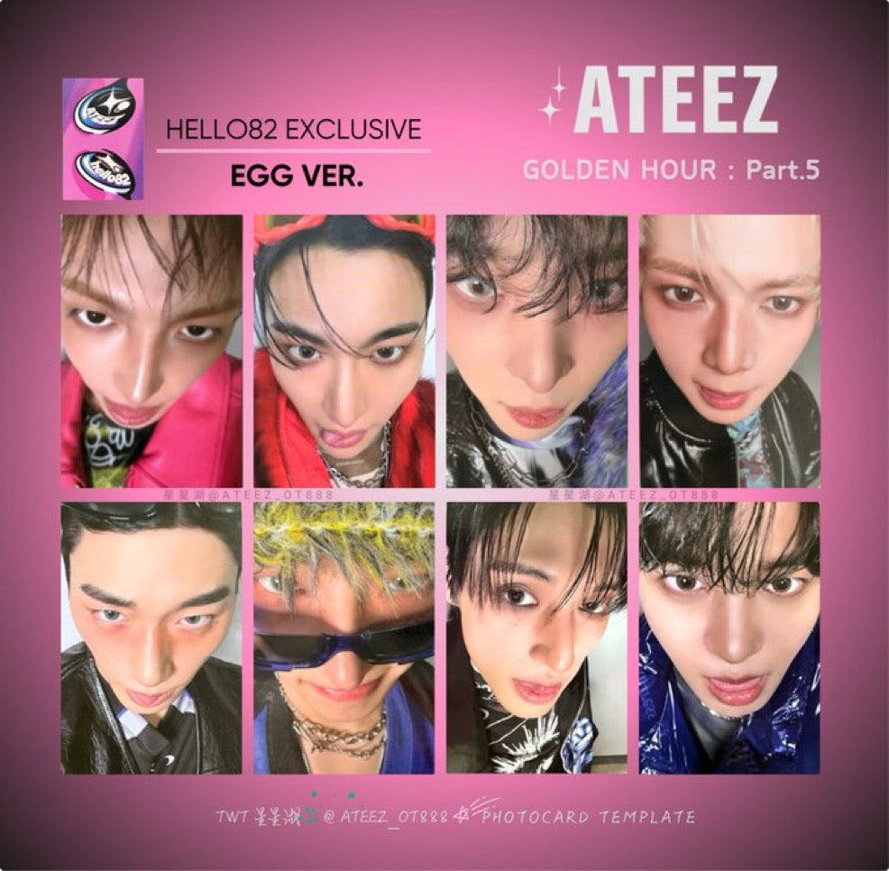 ATEEZ - GOLDEN HOUR PART. 5 hello 82 pob