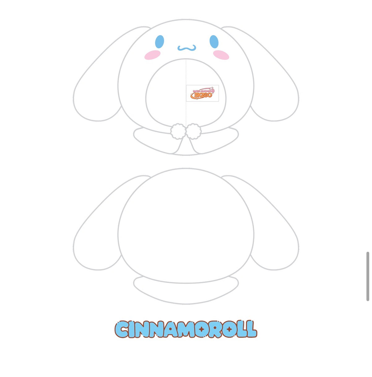 STRAY KIDS - SKZOO X SANRIO 10cm PLUSH OUTFIT [OCTOBER restock]