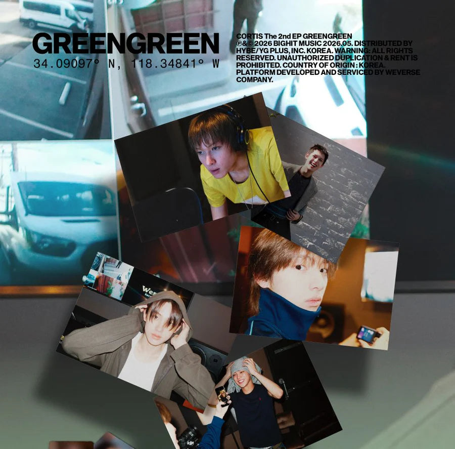 CORTIS - GREENGREEN weverse album ver. [JULY restock]