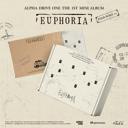 ALPHA DRIVE ONE – 1st Mini Album EUPHORIA (Star Road ver.)