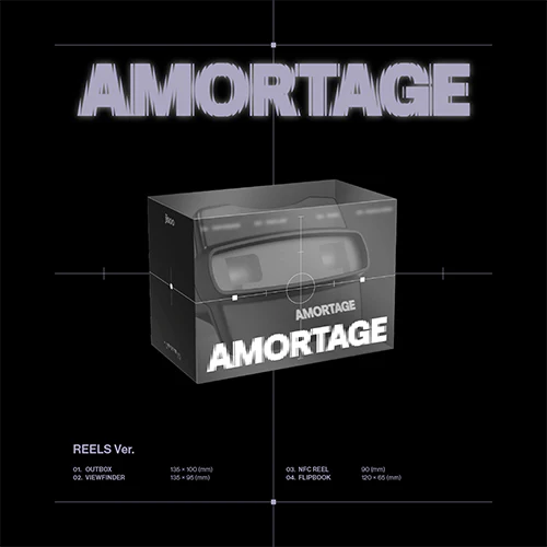 JISOO (BLACKPINK) - Mini Album AMORTAGE (REELS Ver.)
