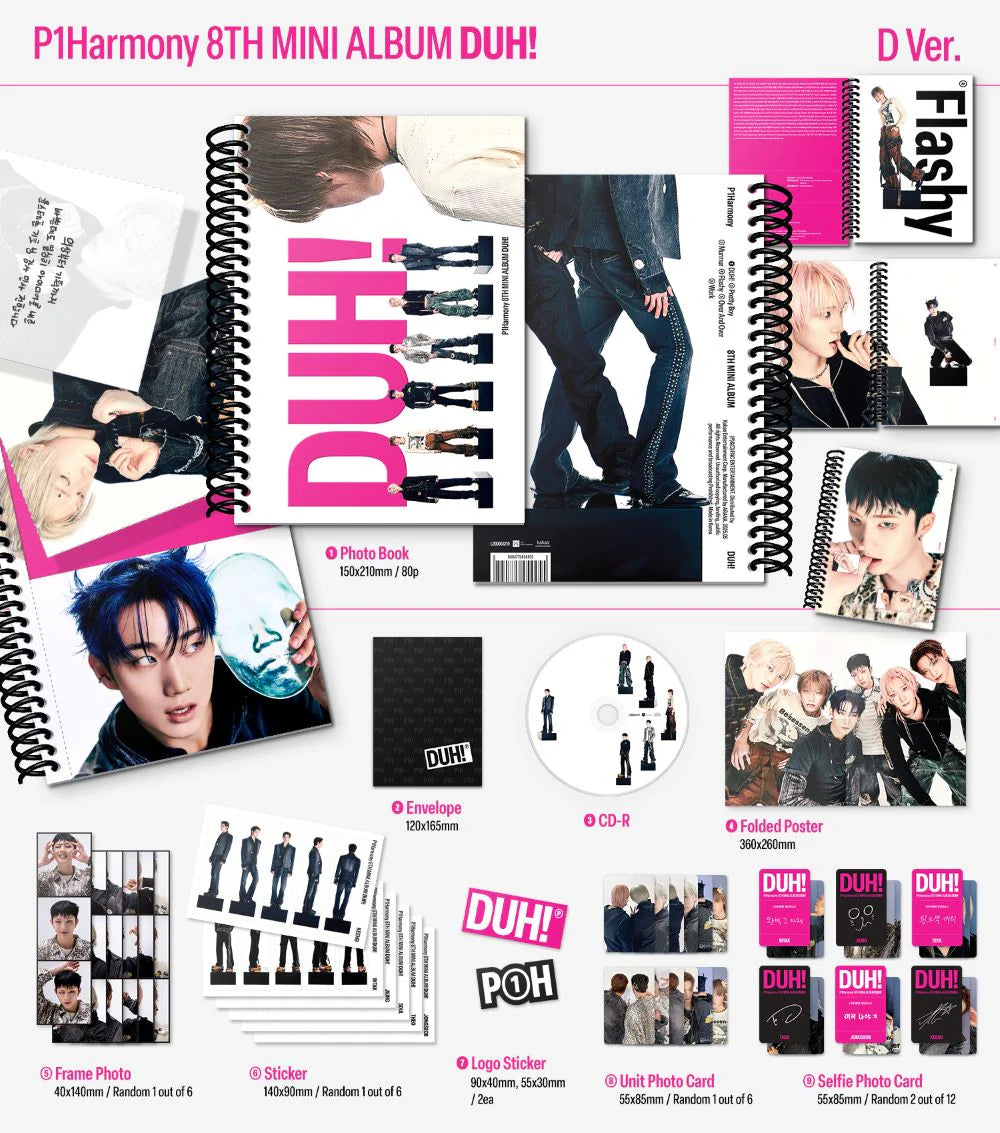 P1HARMONY – 8th Mini Album DUH!