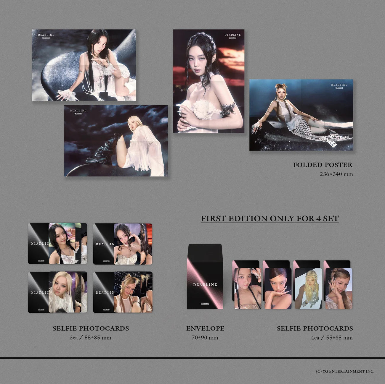 BLACKPINK - DEADLINE (SILVER ver.)