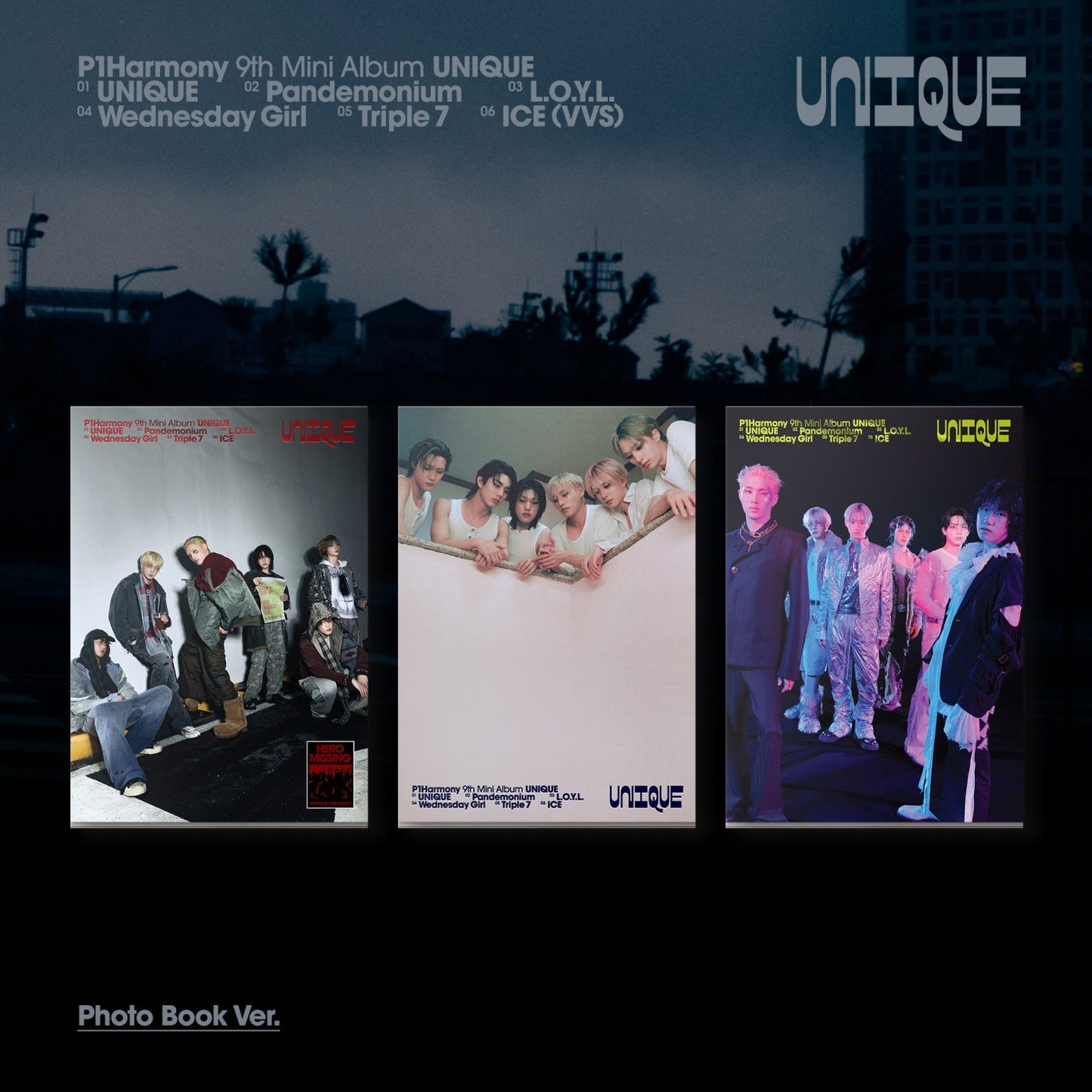 P1HARMONY - UNIQUE (PRE-ORDER)