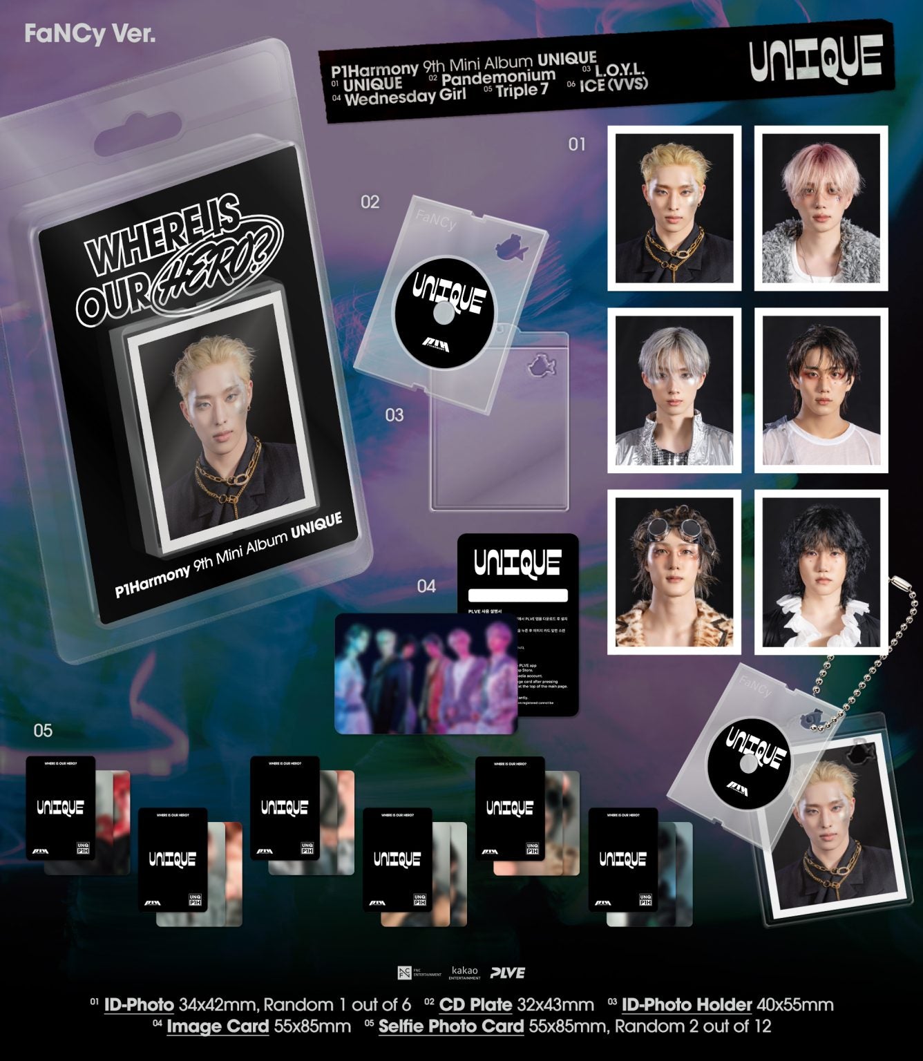 P1HARMONY – UNIQUE FaNCy ver. (PRE-ORDER)