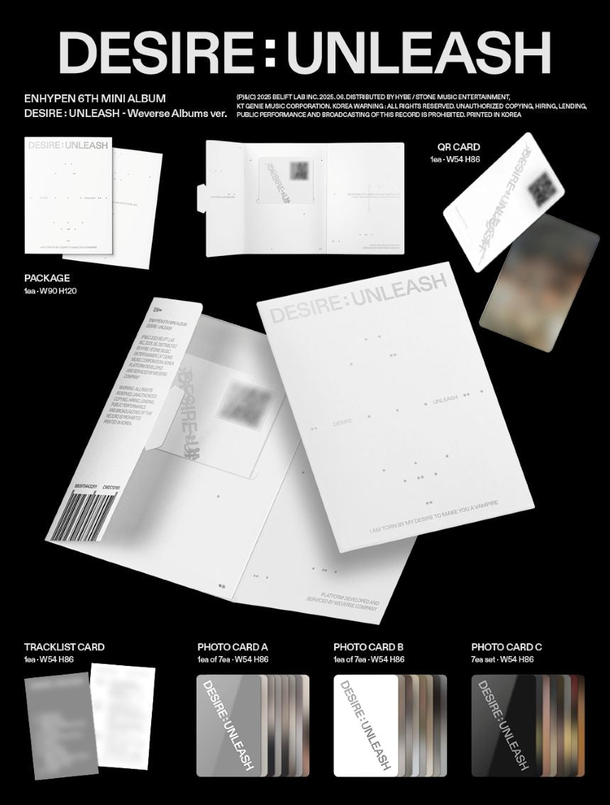 ENHYPEN – DESIRE : UNLEASH (Weverse ver.)