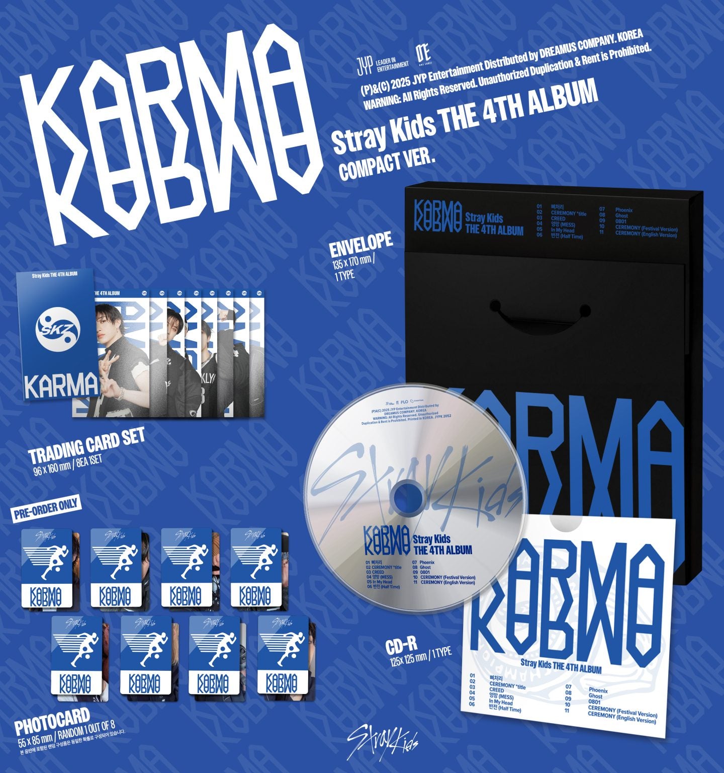 STRAY KIDS – KARMA (Compact ver.)