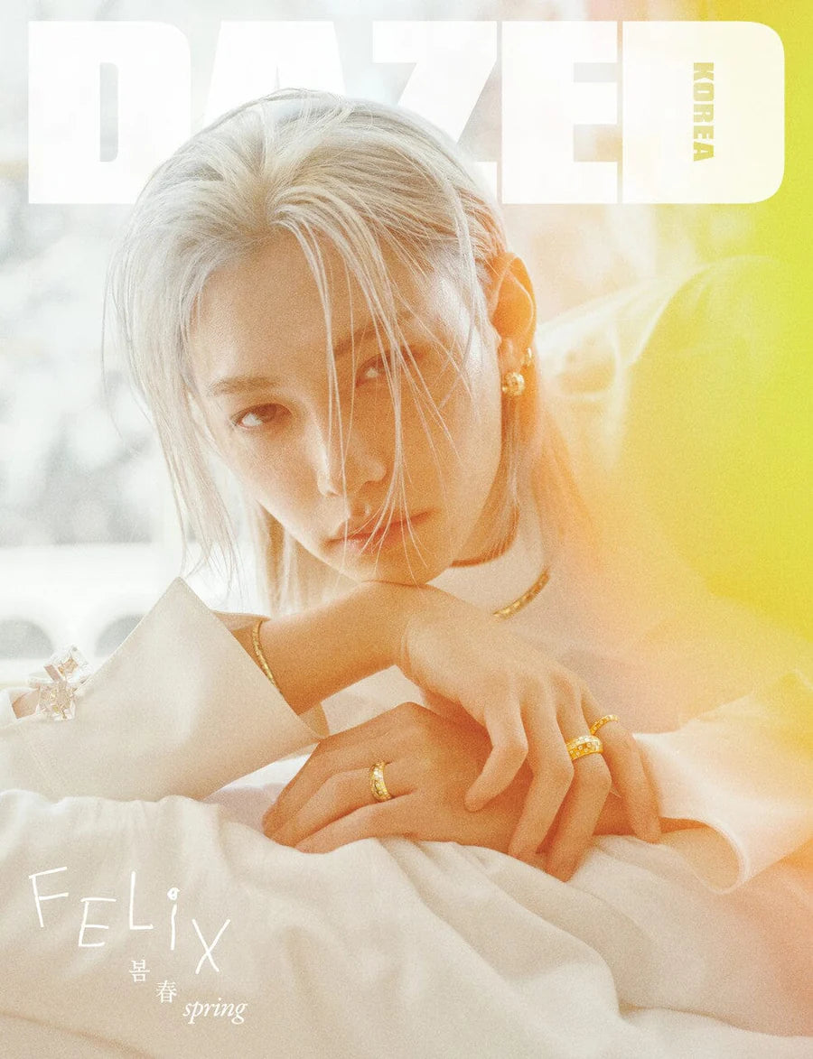 STRAY KIDS – DAZED Korea Magazine April 2026 – Cover : Felix (A ver.)