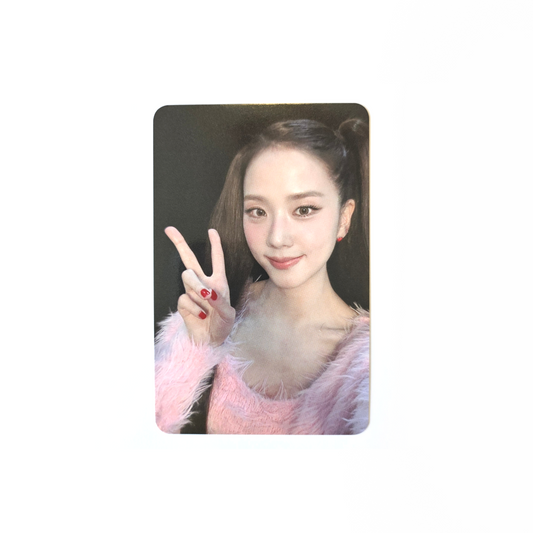 BLACK PINK - JISOO AMORTAGE photocard (KTOWN4U POB)