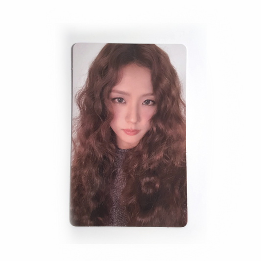 BLACK PINK - JISOO AMORTAGE photocard (WITHMUU POB)