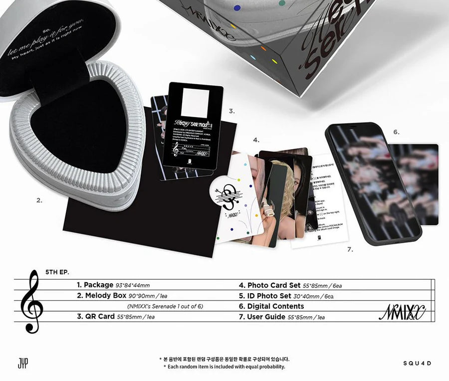 NMIXX - HEAVY SERENADE MELODY BOX ver. (PRE-ORDER)