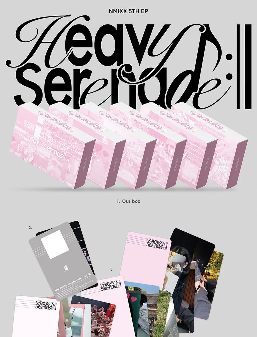NMIXX - HEAVY SERENADE POCA ALBUM ver. (PRE-ORDER) random