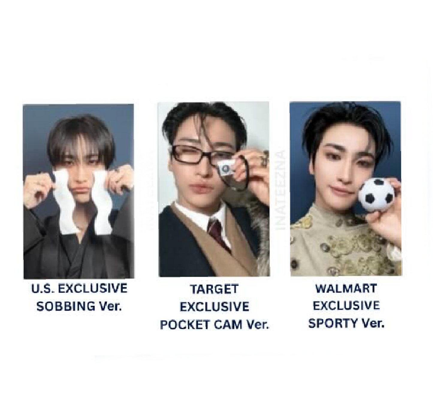 ATEEZ - SEONGHWA photocards hello82 target ver.