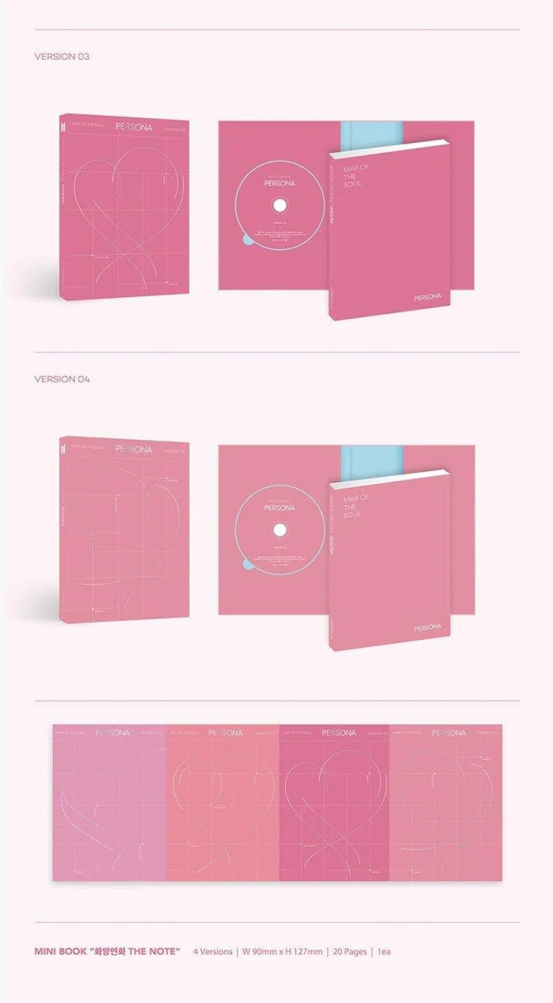 BTS - MAP OF THE SOUL: PERSONA [next restock]