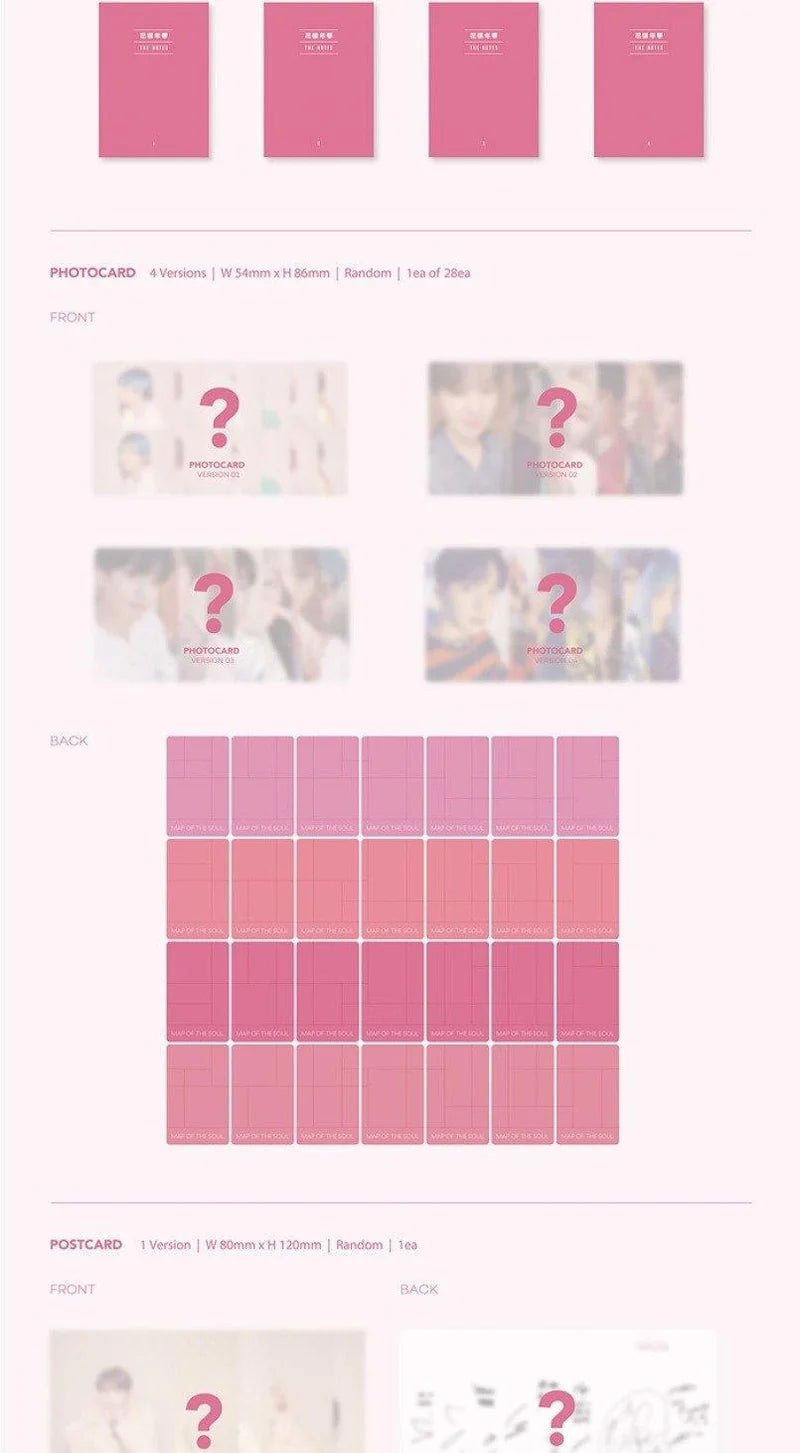 BTS - MAP OF THE SOUL: PERSONA [next restock]