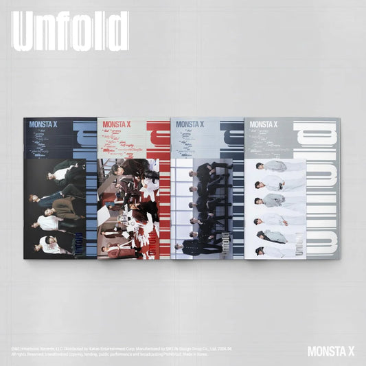 MONSTA X - UNFOLD [next restock]