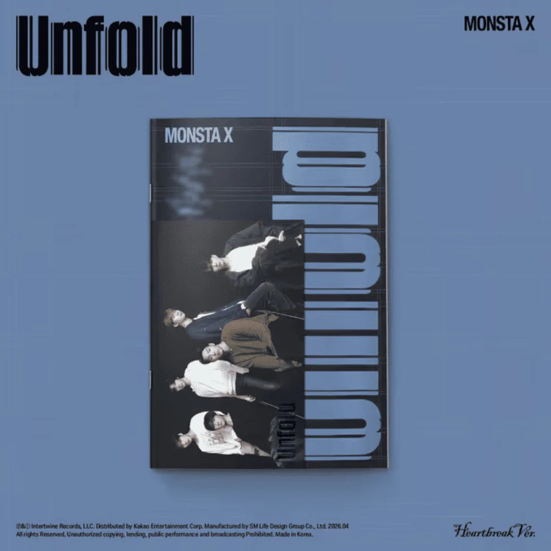 MONSTA X - UNFOLD [next restock]