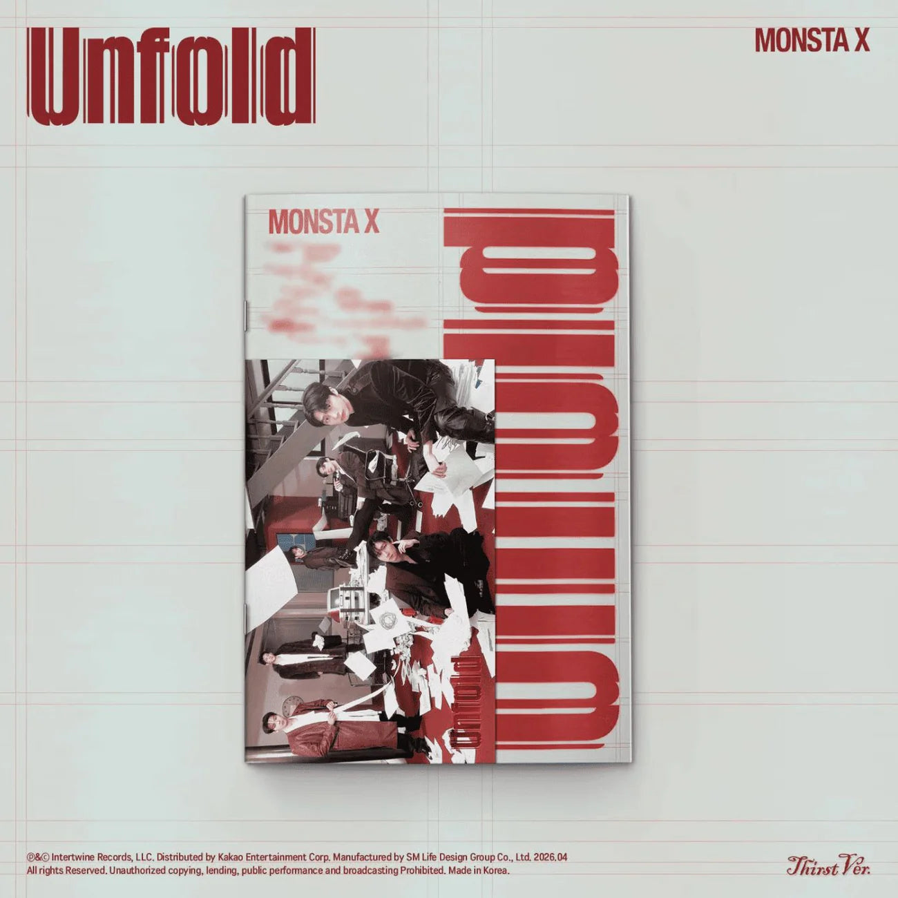 MONSTA X - UNFOLD [next restock]
