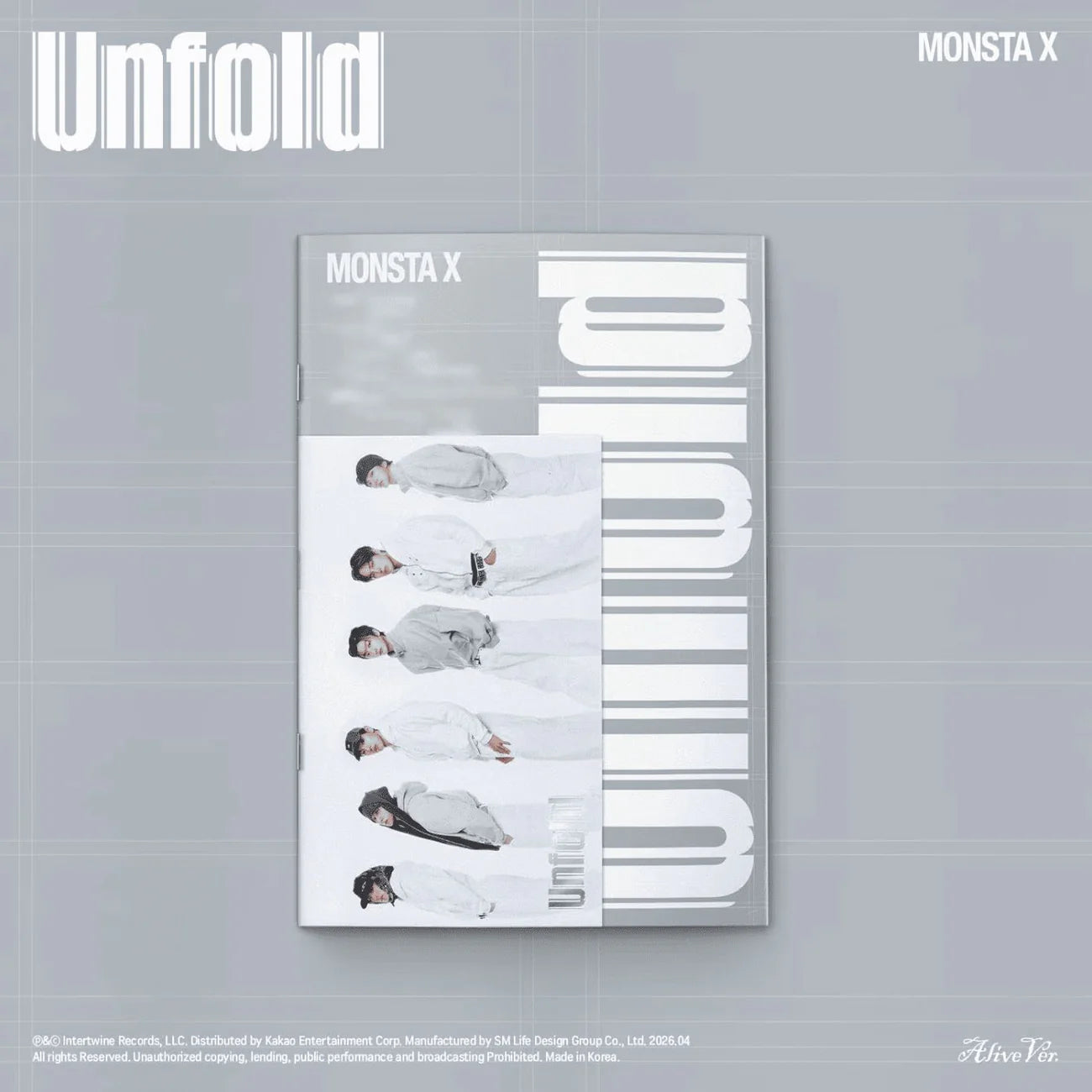 MONSTA X - UNFOLD [next restock]