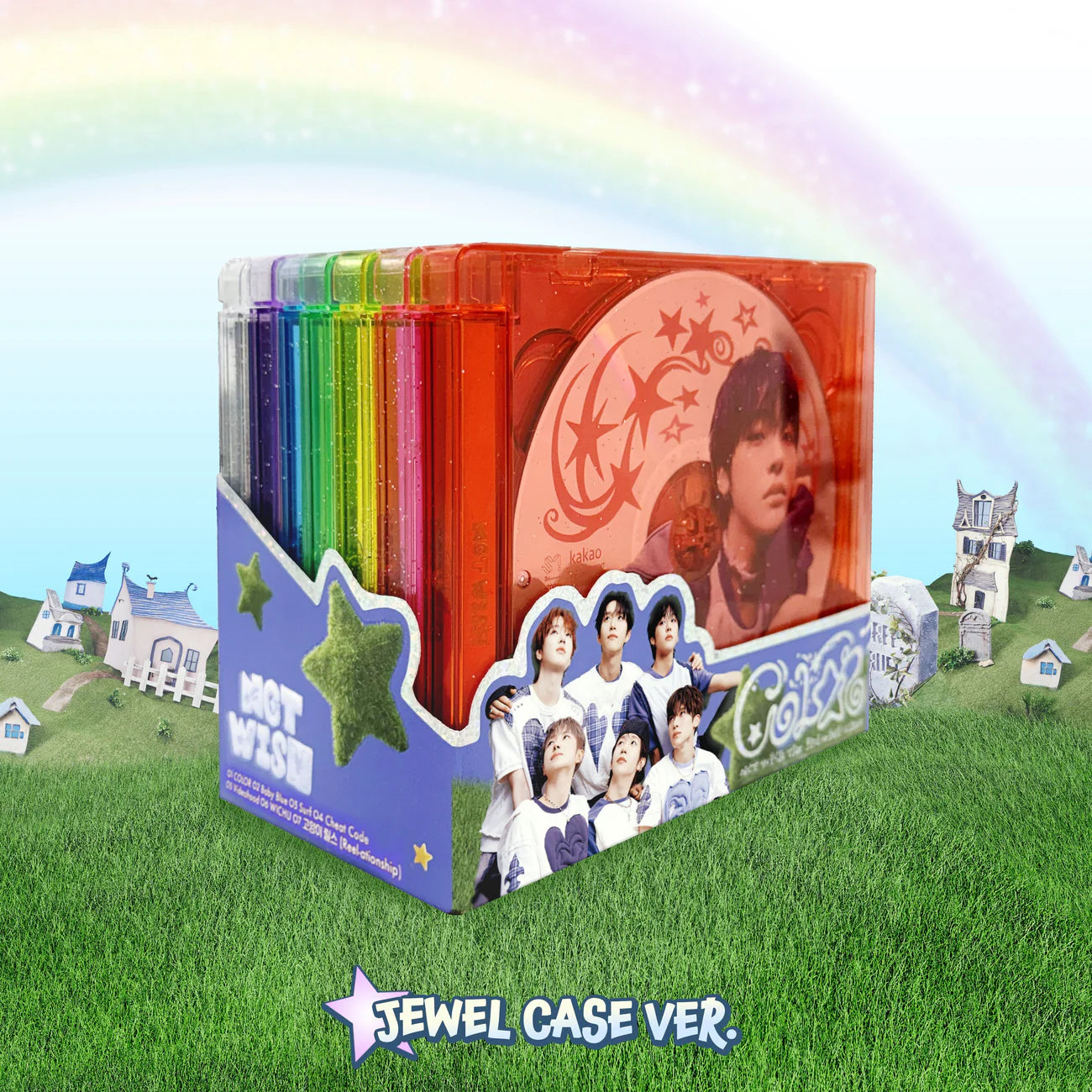 NCT WISH - COLOR (JEWEL CASE VER.) random [JULY restock]