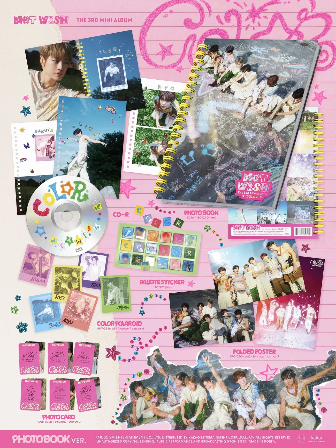 NCT WISH - COLOR (PHOTOBOOK VER.) [next restock]