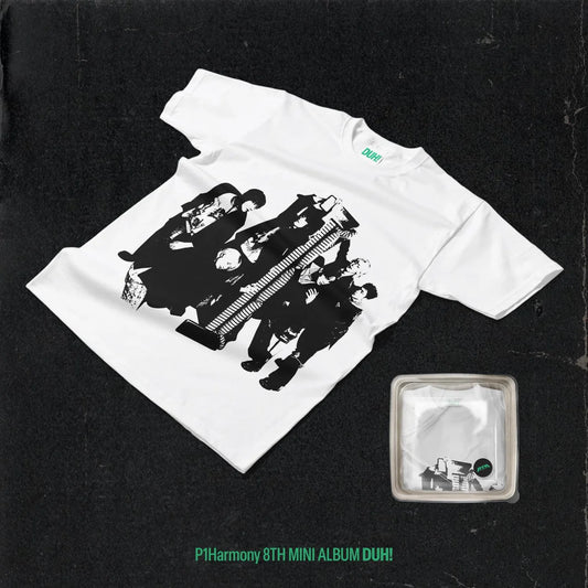 P1HARMONY - DUH! (PLAIN WHITE T VER.) [next restock]