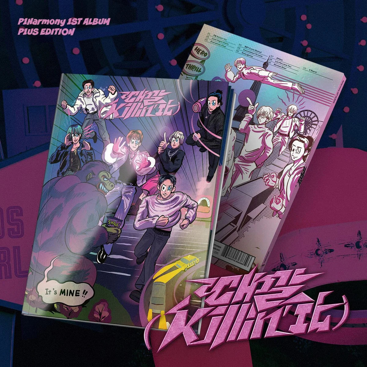 P1HARMONY - KILLIN IT (1ST FULL ALBUM) P1US EDITION [next restock]
