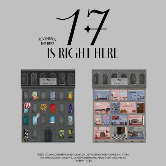 SEVENTEEN - SEVENTEEN BEST ALBUM - 17 IS RIGHT HERE [next restock]