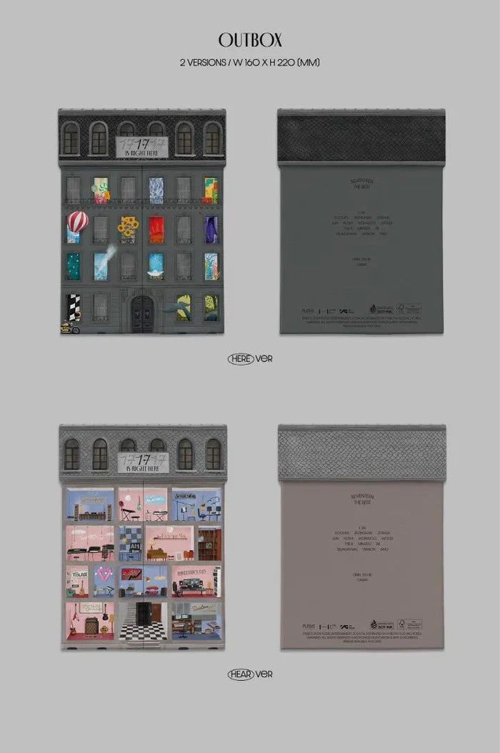 SEVENTEEN - SEVENTEEN BEST ALBUM - 17 IS RIGHT HERE [next restock]