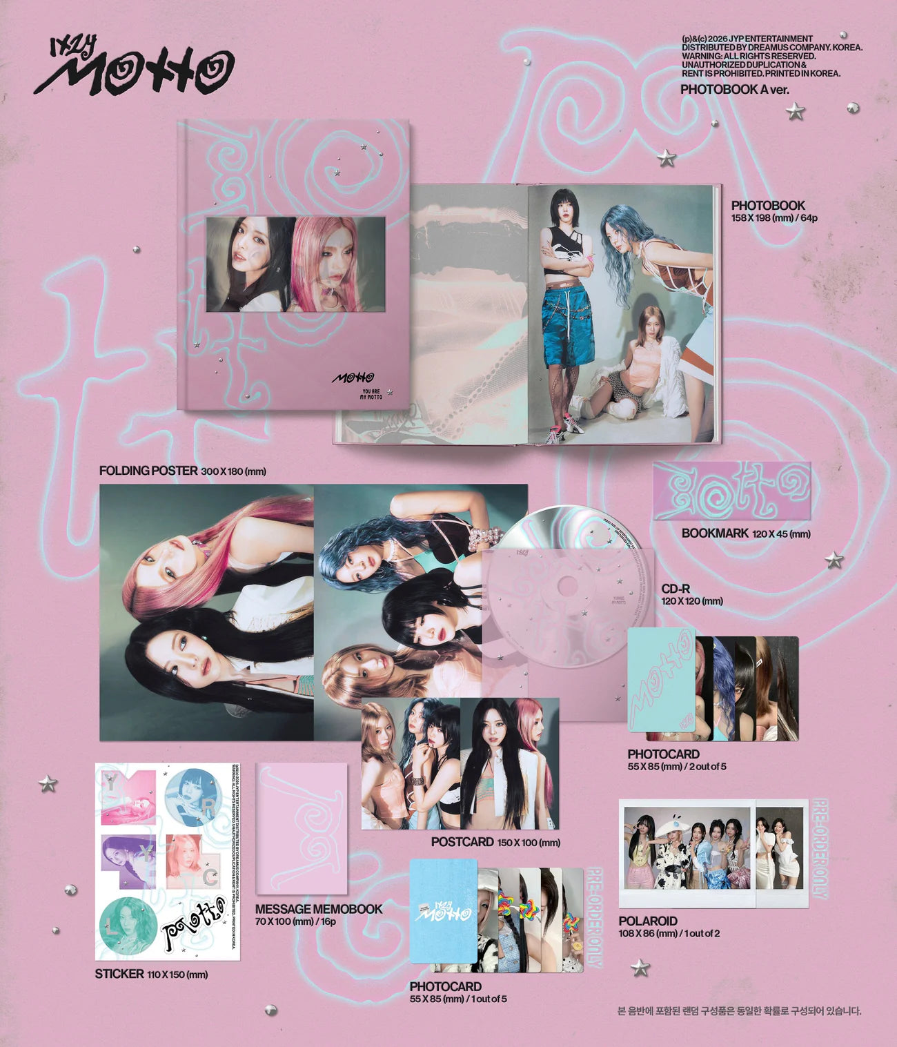 ITZY - MOTTO (PHOTOBOOK VER.) [next restock]