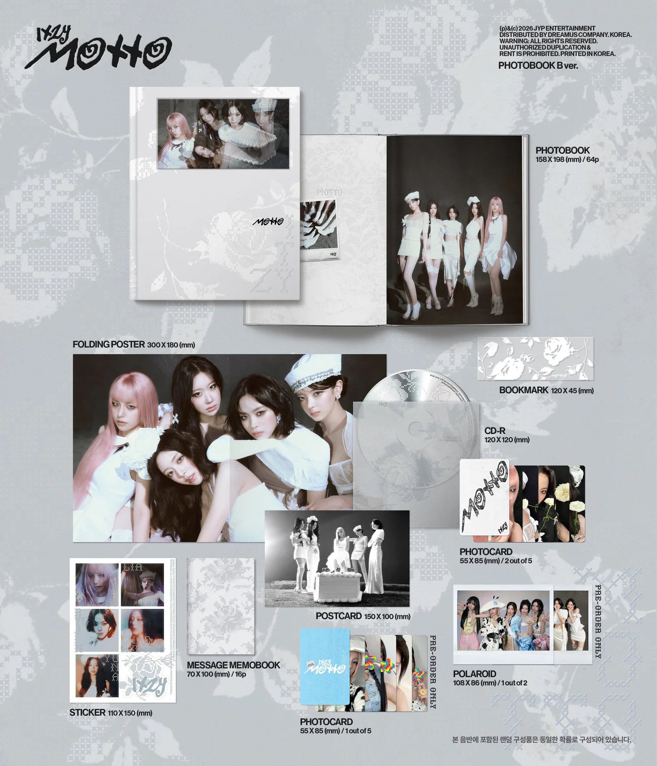 ITZY - MOTTO (PHOTOBOOK VER.) [next restock]