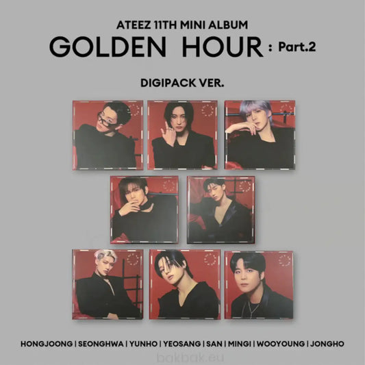ATEEZ - GOLDEN HOUR PART. 2 (Digipack) [JULY restock]
