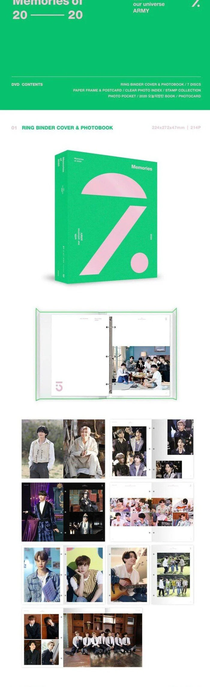 BTS - MEMORIES OF 2020 DVD [next restock]