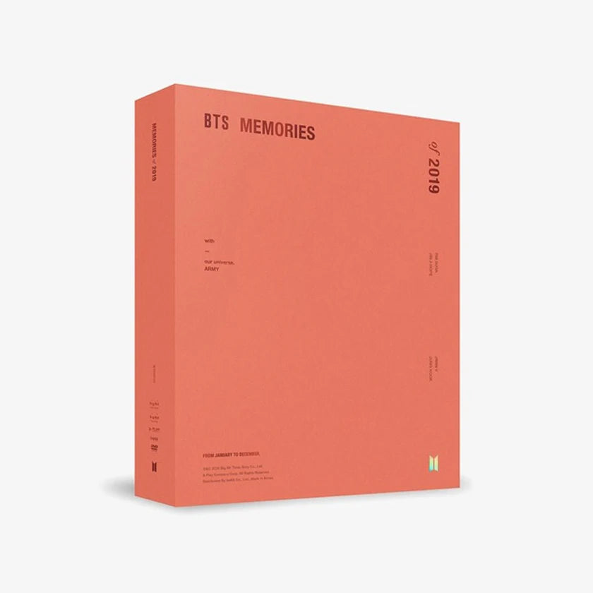 BTS - MEMORIES OF 2019 (DVD) [next restock]