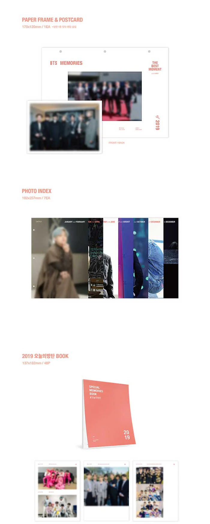 BTS - MEMORIES OF 2019 (DVD) [next restock]