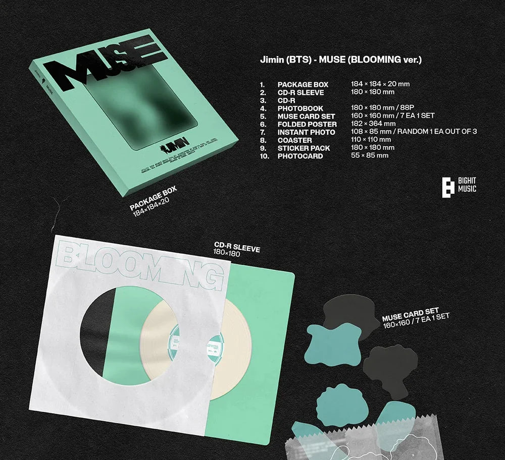 JIMIN (BTS) - MUSE [next restock]