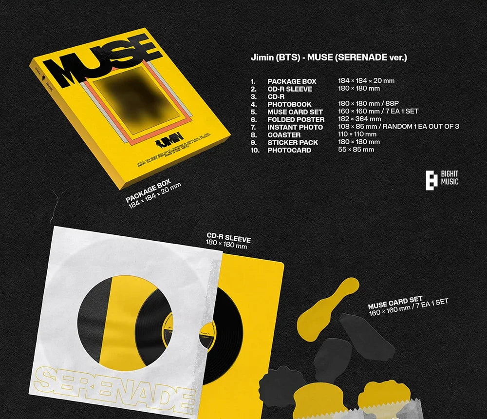 JIMIN (BTS) - MUSE [next restock]