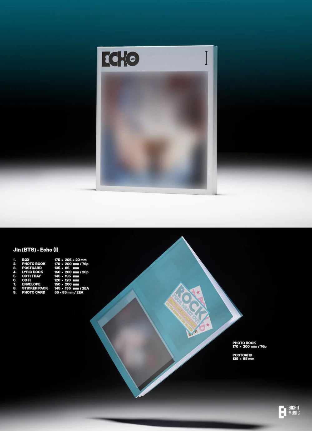 JIN (BTS) - ECHO [next restock]