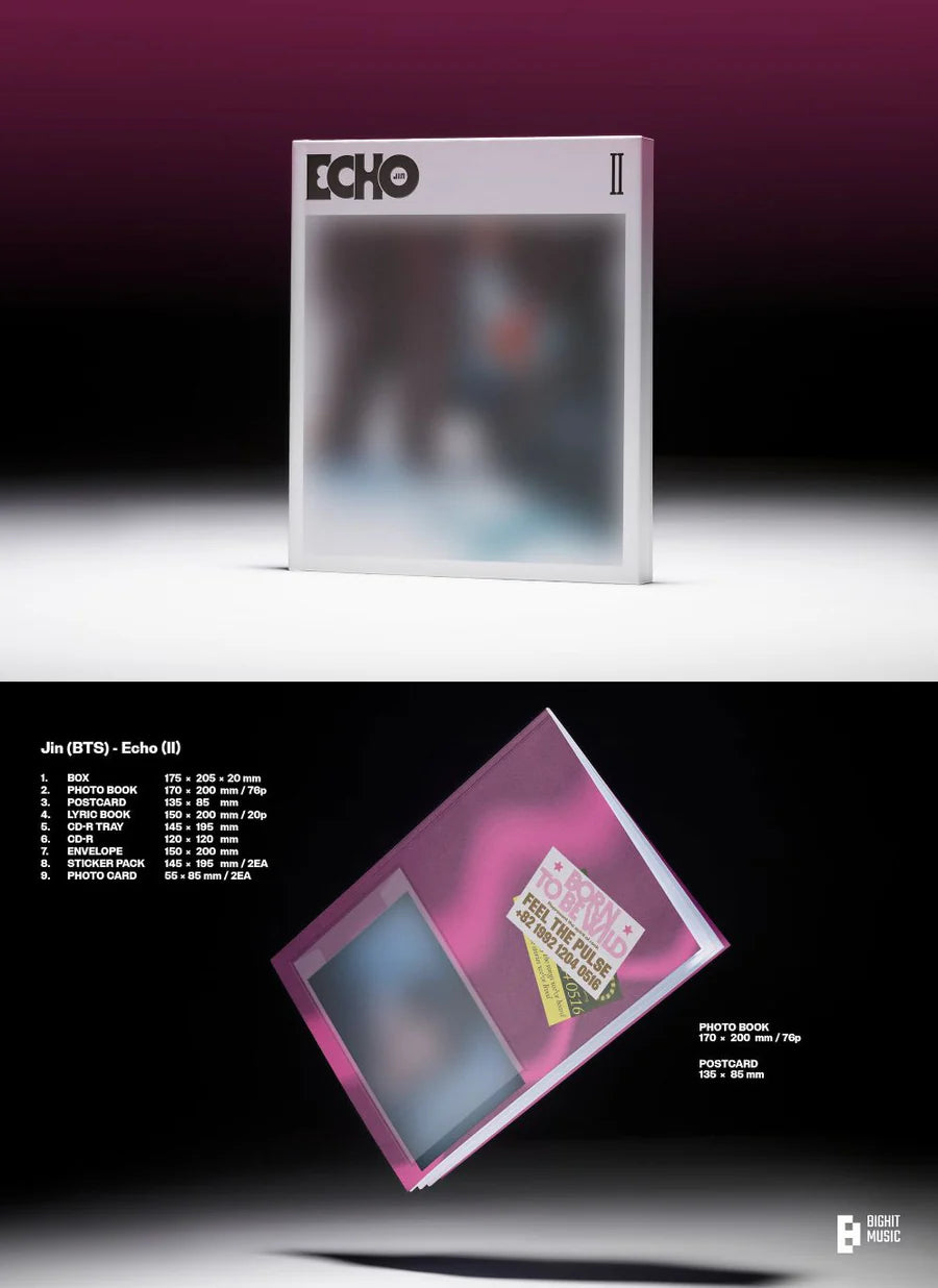 JIN (BTS) - ECHO [next restock]