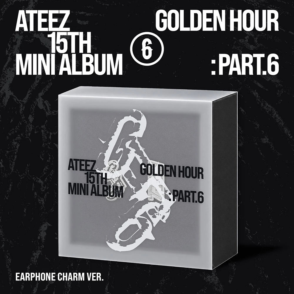 ATEEZ - GOLDEN HOUR : Part.6 (EARPHONE CHARM VER.)