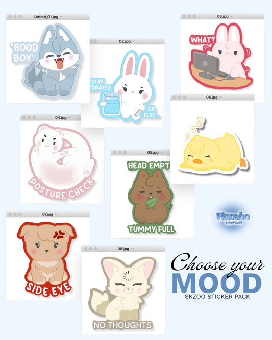 FANMADE - SKZOO STICKERS [PRE-ORDER]