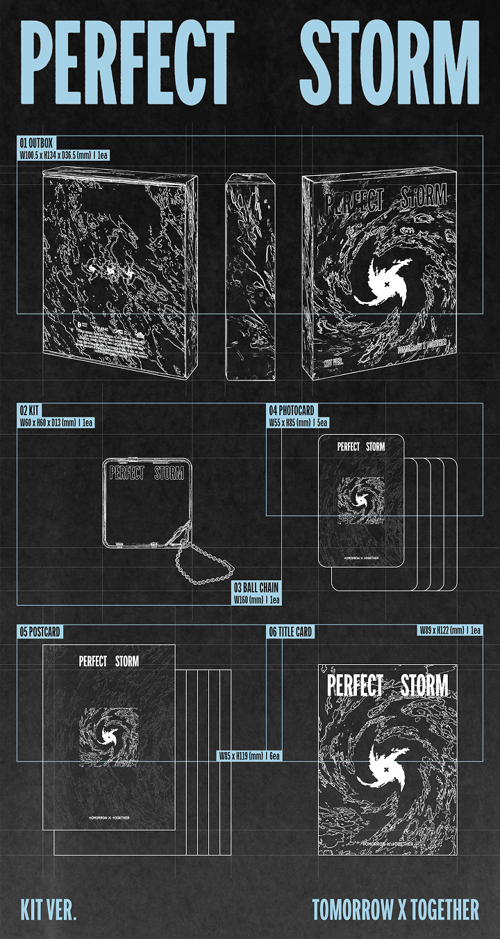 TOMORROW X TOGETHER -  'PERFECT STORM' (KiT Ver.)
