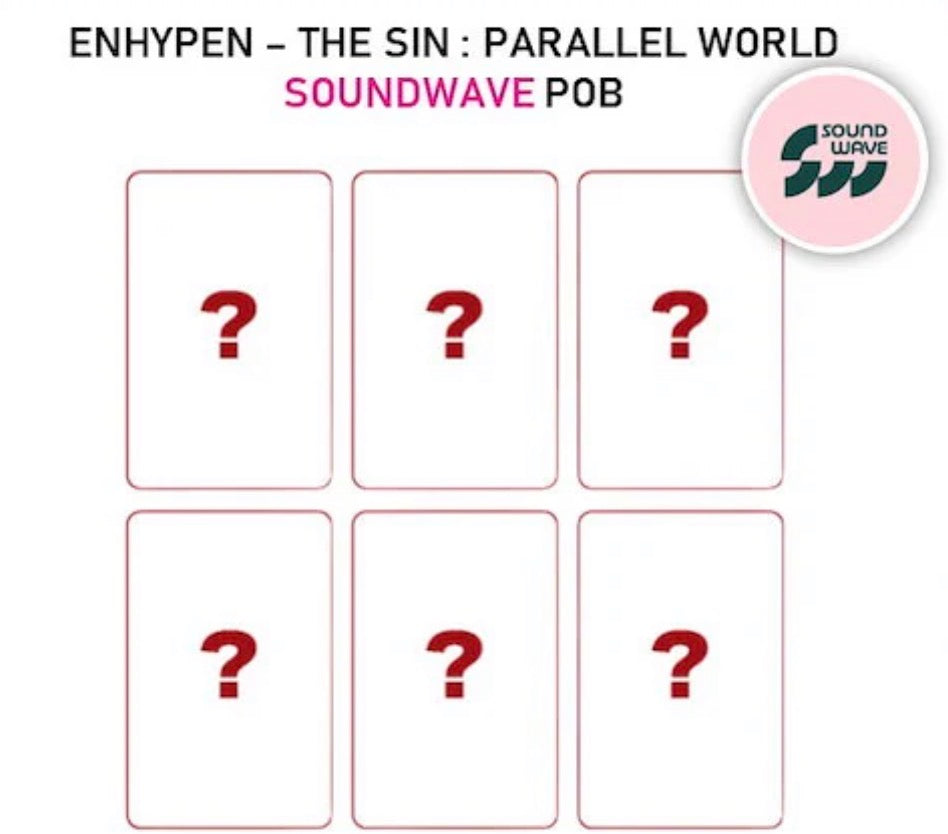 ENHYPEN - THE SIN : PARALLEL WORLD + SOUNDWAVE PREORDER GIFT